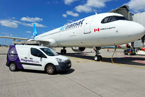 Magnetic Line Signs Two-Year Maintenance Agreement with Air Transat